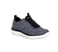 Skechers Herren Sneaker low summits louvin gris/noir