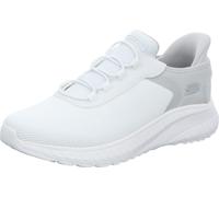 Skechers Herren-Sneaker SLIP-INS BOBS SPORT blanc-gris, Couleur:blanc, EU Taille:48½