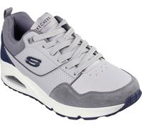 Skechers Herren-Sneaker Uno - Retro One Grau-Weiß-Schwarz, Couleur:gris, EU Taille:41