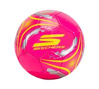 Skechers Hex Brushed Pointure 1 Soccer Ball en Rose Fluo/Jaune