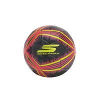 Skechers Hex Multi Mini Stripe Pointure 1 Soccer Ball en Noir/Corail