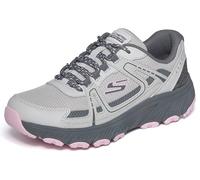 Skechers Hillcrest 2.0 Sabbaday Falls, Baskets Femmes, Gris et Rose, 39.5 EU