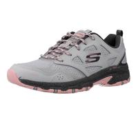 Skechers Hillcrest Pure Escape - Chaussures de running femme gris et rose 40
