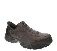 Skechers Holdredge Ryker Comp Toe Baskets pour Homme, Brun, 10.5 Wide