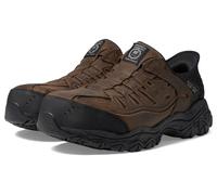 Skechers Holdredge Ryker Comp Toe Baskets pour Homme, Brun, 10.5 Wide