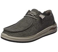 Skechers Homme 204797 DKTP Chaussures décontractées, Dark Taupe Canvas, 40 EU