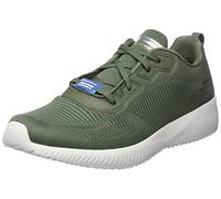 Skechers Homme 232290 OLV Baskets, Bordure en Maille Olive, 42 EU
