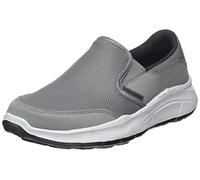 Skechers Homme 232515 Char Basket, Garniture en Cuir Dura en Maille Anthracite, 46 EU