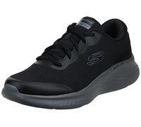 Skechers Homme 232591 Bkcc Basket, Bordure en Cuir Duraleather Noir, 44 EU