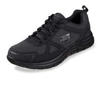 Skechers Homme 52630-bbk_42,5 Sneakers Basses, Noir, 42.5 EU