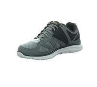 Skechers Homme 58350-CCOR_43 Sneakers Basses, Gris Noir Orange