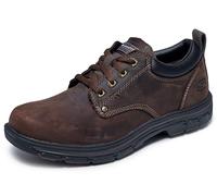 Skechers Homme 64260Oxford, Marron, 11 UK X-Wide