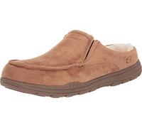 Skechers Homme 66444 Expected X Slipper Chausson, Marron foncé, 45 EU