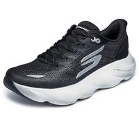 Skechers Homme Aero Burst Basket, Noir/Blanc, 45 EU