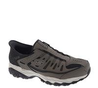 Skechers Homme Afterburn M. Fit Ridgeburn Hands Free Slip-in Mocassin, Marron, 39.5 EU