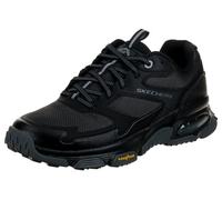 Skechers Homme Air Sleek Envoy Chaussure de randonnée, Black Leather/Synthetic/Textile/Trim, 45.5 EU