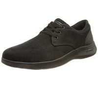 Skechers Homme Arch Fit Darlo Weedon Basket, Maille Noire tricotée W synthétique, 40 EU
