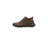 Skechers Homme Arch Fit Garza Ridley Bottine, Cocoa Leather/Synthetic, 44 EU