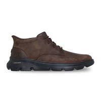 Skechers Homme Arch Fit Garza Ridley Bottine, Cocoa Leather/Synthetic, 46 EU