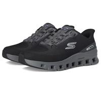 Skechers Homme Arch Fit Glide-Step Pro Basket, Black Knit/Charcoal PU, 43 EU