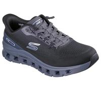 Skechers Homme Arch Fit Glide-Step Pro Basket, Black Knit/Charcoal PU, 44 EU