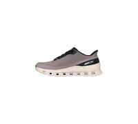 Skechers Homme Arch Fit Glide-Step Pro Basket, Taupe Knit/Black PU, 41 EU