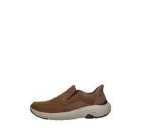 Skechers Homme Arch FIT Maverick Redford Baskets, Dark Brown Leather/Synthetic/Mesh, 41.5 EU