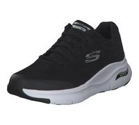 Skechers Homme Arch Fit Sneaker, Noir Textile Synthetic White Trim, 48.5 EU
