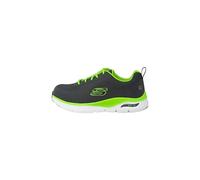 Skechers Homme Arch Fit SR Ringstap Baskets, Charcoal/Lime, 45 EU