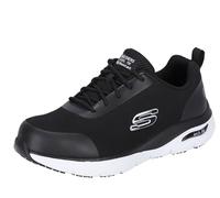 Skechers Homme Arch Fit SR Ringstap Baskets, Noir/Blanc, 45 EU