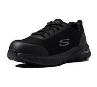 Skechers Homme Arch Fit SR Ringstap Baskets, Noir/Blanc, 45 EU