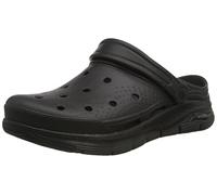 Skechers Homme Arch Fit Valiant Sliding Sandals, Noir, 42 EU