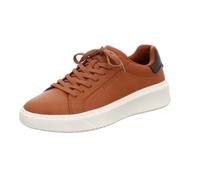 Skechers Homme Baskets Court Break Suit, Cognac Duraleather, 41.5 EU