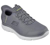 Skechers Homme Baskets Haut De Gamme Summits À Enfiler, Taupe, 45 EU