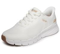 Skechers Homme Bobs B Flex 2.0 Slip-in ENTRAINEUSE, White Engineered Knit, 43 EU