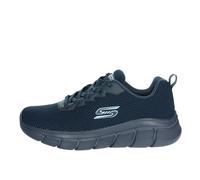 Skechers Homme Bobs B Flex-Chill Edge Baskets, Bleu Marine, 45 EU