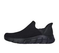 Skechers Homme Bobs B Flex Resilient Edge Flat-Sheets, Black Textile, 41 EU