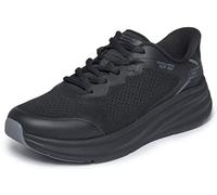 Skechers Homme Bobs Skillz Basket, Black Knit, 43 EU