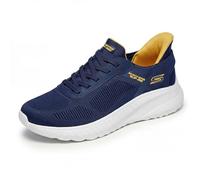 Skechers Baskets Bobs Squad Chaos Solid Step à enfiler Bleu EU 44 Homme