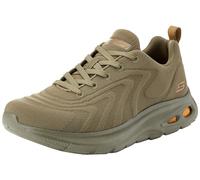 Skechers Homme Bobs Unity Sleek Revive Baskets, Tricot d'ingénierie Olive, 45 EU