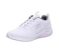 Skechers Homme Bounder Baskets, Blanc White Wht, 45 EU