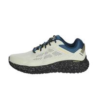 Skechers Homme Bounder RSE Baskets, Natural Duraleather Mesh Multi Trim, 41 EU
