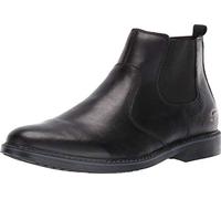 Skechers Homme Bregman Morago Bottes Chelsea, Black Leather, 41 EU