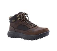 Skechers Homme Cambert Harlan Bottine, Cocoa Leather/Mesh, 41 EU
