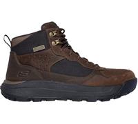 Skechers Homme Cambert Harlan Bottine, Cocoa Leather/Mesh, 44 EU