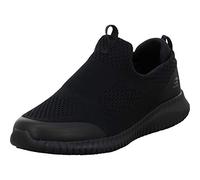 Skechers Homme Cessnock Colleton Basket, Black Textile Synthetic Water and Stain Repe, 42 EU