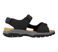 Skechers, Homme, Chaussures, Noir, Taille: 42 EU Sandales plates élégantes pour femmes