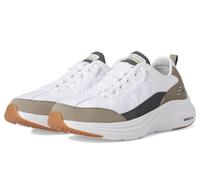 Skechers Homme Contour Foam Cozy Fit Basket, Blanc, 42.5 EU