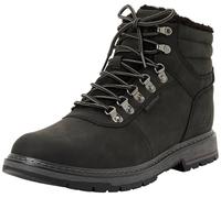 Skechers Homme Corado Memphis Botte de randonnée, Black Synthetic/Mesh, 42 EU