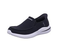 Skechers Homme DELSON 3.0 CABRINO Glisser sur, Black Knit, 44 EU